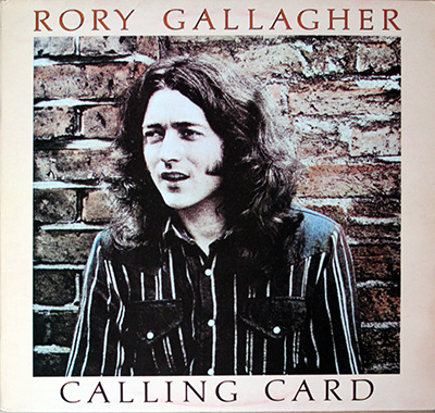 RORY GALLAGHER - Calling Card  album front cover vinyl record